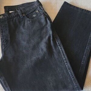 Harley-Davidson High Rise Black Pocketed Sz. 14 x 29 Jeans